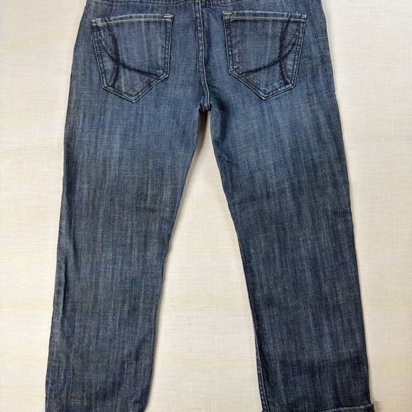 !IT Los Angeles Jeans Women’s Size 27 Short Mid Rise Jeans Cuffed Bottoms - Picture 10 of 11